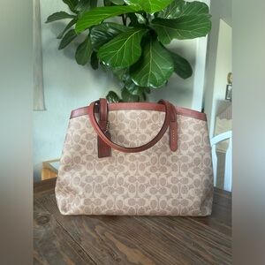 Coach Signature Charlie 40 Satchel